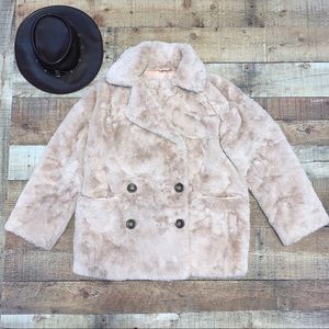 Free People | Kate Rose Faux Fur Coat